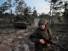14 травня 2026 року на повітряному спостережному пункті в Ліманському секторі лінії фронту помічено російського військовослужбовця з Групи військ «Запад» (Захід)