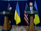 Президент Трамп разом із президентом України Володимиром Зеленським у грудні минулого року