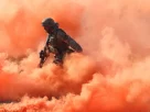 26 лютого 2024 року британський солдат бере участь у навчаннях НАТО в Дравсько-Поморському, Польща