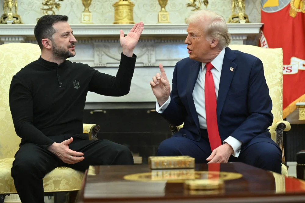 Перша зустріч Трампа та Зеленського в Овальному кабінеті в лютому минулого року перетворилася на хаос