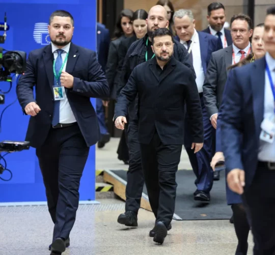 Президент України Володимир Зеленський на саміті Європейського Союзу в Брюсселі минулого тижня