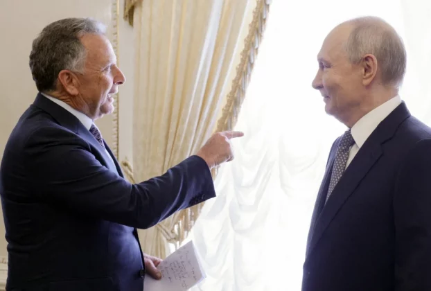 Посланець США Стів Віткофф зустрічається з Володимиром Путіним