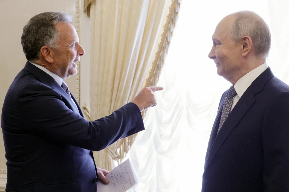 Посланець США Стів Віткофф зустрічається з Володимиром Путіним