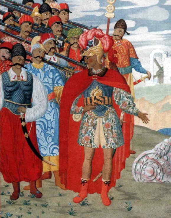 Ілюстрація до Енеїди Івана Котляревського. Художник - Георгій Нарбут, 1920 рік