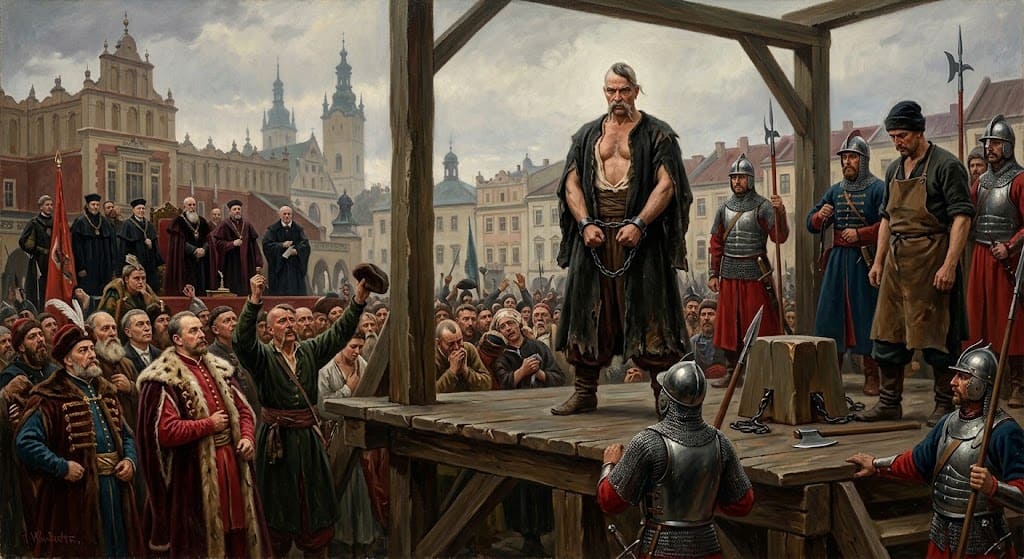 Іван Підкова, страта